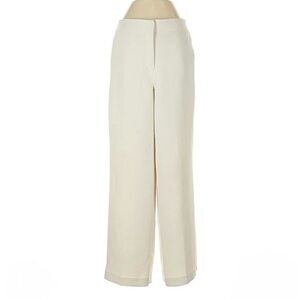 Joie Wide-Leg Crepe Texture Trousers Size 6